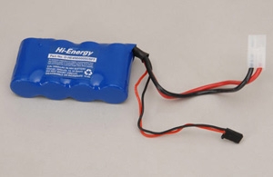 O-HE4N5000SCSFT 4.8v 5000mAh Ni-MH Rx Pk Flat